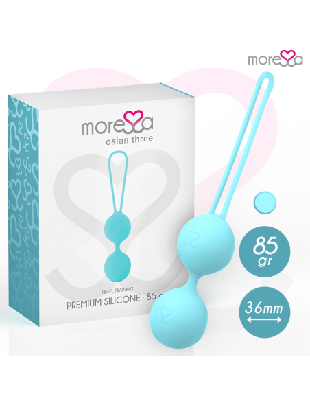 MORESSA - OSIAN THREE PREMIUM TURQUOISE SILICONE