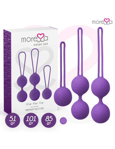 MORESSA - OSIAN SET PREMIUM LILAC SILICONE