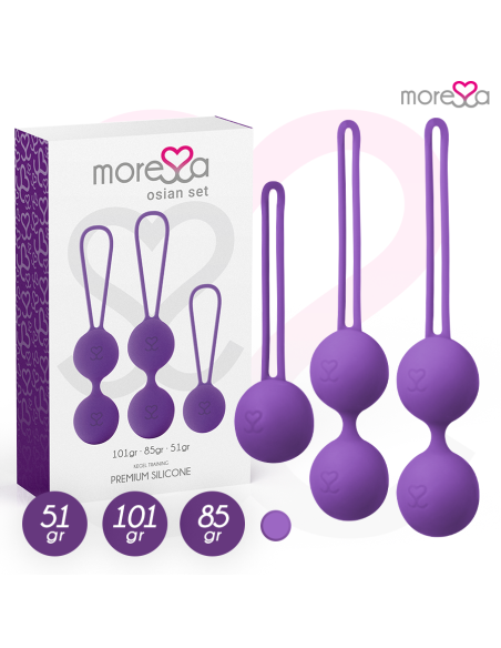 MORESSA - OSIAN SET PREMIUM LILAC SILICONE