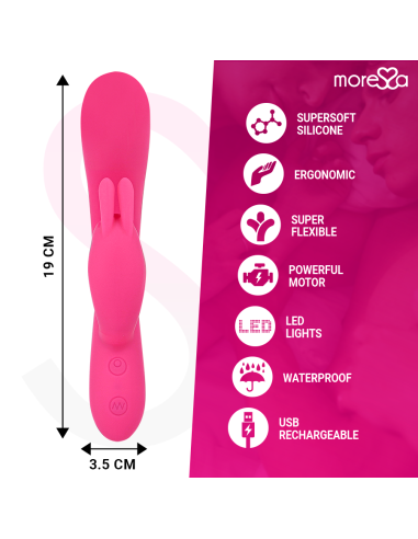 MORESSA - TELMO PREMIUM SILICONE RECHARGEABLE