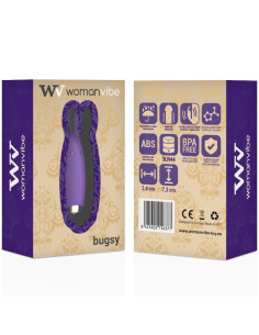 WOMANVIBE - BUGSY SILICONE RABBIT STIMULATOR 2
