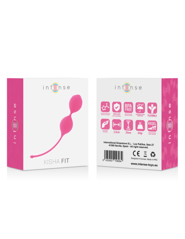 INTENSE - KISHA FIT SILICONE KEGEL FUKSIJOS SPALVOS