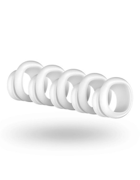 SATISFYER – „PRO PENGUIN NG“ RINKINIŲ DĖKLAI, 5 VNT.