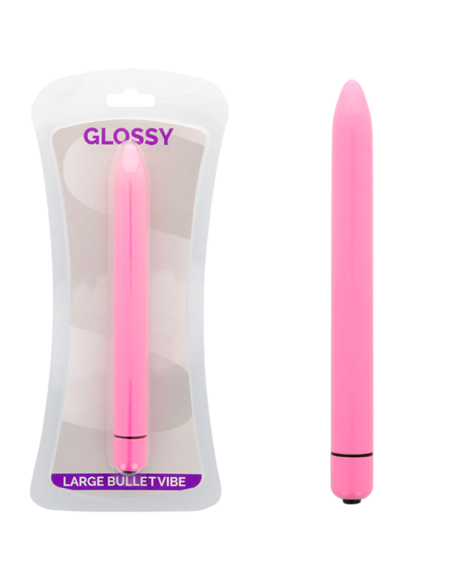 GLOSSY - SLIM VIBRATOR DEEP ROSE