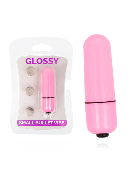 GLOSSY - SMALL BULLET VIBE DEEP ROSE