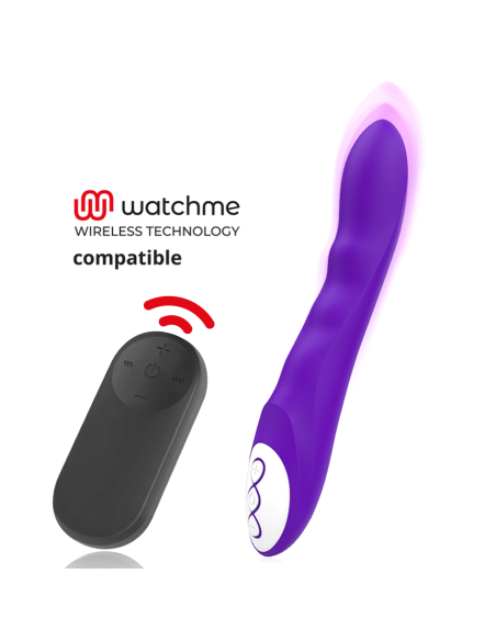 GALATEA - DANTE LILAC VIBRATOR COMPATIBLE WITH WATCHME WIRELESS TECHNOLOGY