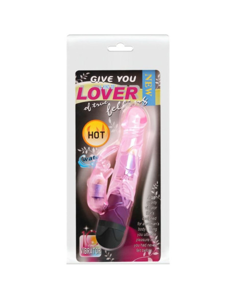 BAILE - GIVE YOU LOVER VIBRATOR WITH PINK RABBIT