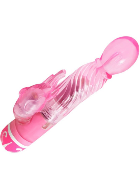 BAILE - MULTISPEED VIBRATOR WITH PINK STIMULATOR
