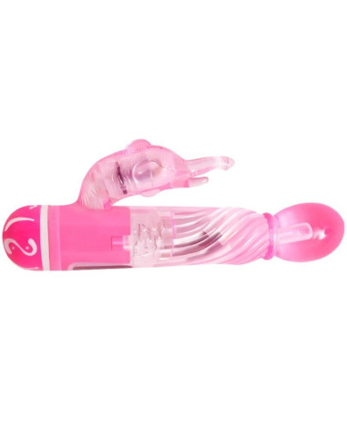 BAILE - MULTISPEED VIBRATOR WITH PINK STIMULATOR