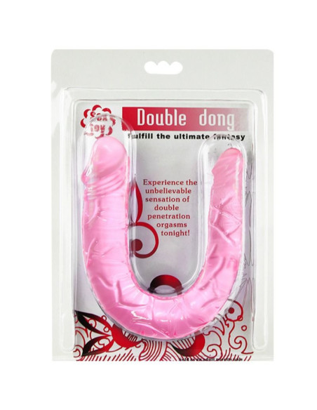 BAILE - DOUBLE DONG DOUBLE PINK DILDO