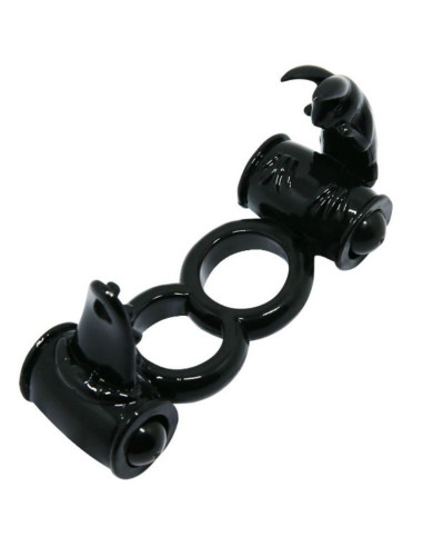 BAILE - SWEET RING DOUBLE RING WITH DOUBLE RABBIT