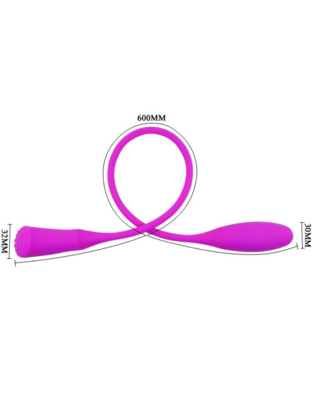 PRETTY LOVE - SMART SNAKY VIBE VIBRATOR 2 MOTORS