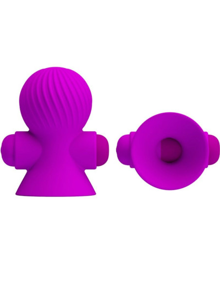 PRETTY LOVE - NIPPLE STIMULATORS 12M LILAC VIBRATION
