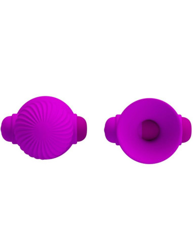 PRETTY LOVE - NIPPLE STIMULATORS 12M LILAC VIBRATION
