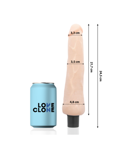 LOVECLONE - RAGNAR SELF LUBRICATION VIBRATOR 24.5 CM -O- 3.5 CM