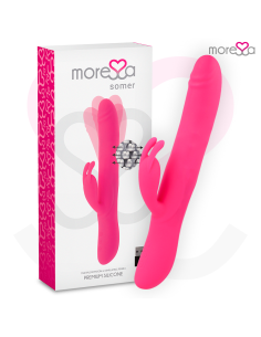 MORESSA - SOMER PREMIUM VIBRATORIUS DAŽNIASIS SUKIMO REŽIMAS