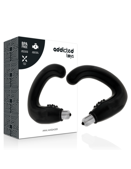 ADDICTED TOYS - ANAL MASSAGER BLACK
