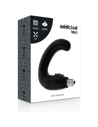 ADDICTED TOYS - ANAL MASSAGER BLACK
