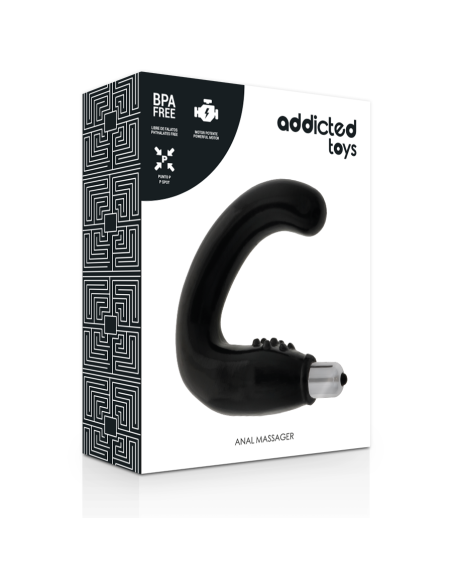 ADDICTED TOYS - ANAL MASSAGER BLACK