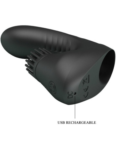 PRETTY LOVE - MAGIŠKAS GRĘŽTUVAS SU SUKIMO VIBRACIJOS ANTPIRŠTU