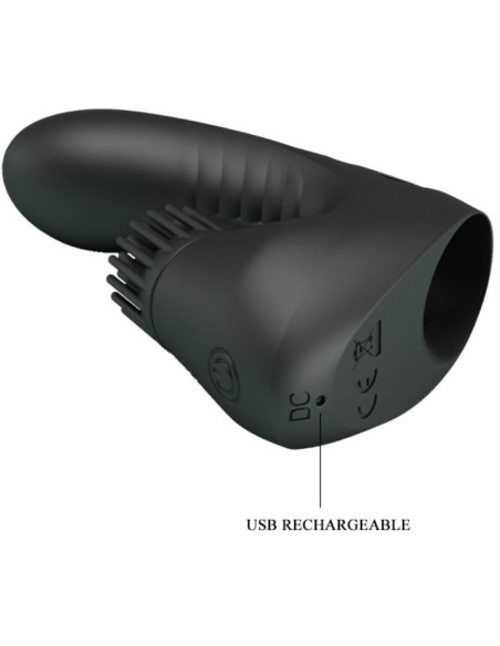 PRETTY LOVE - MAGIŠKAS GRĘŽTUVAS SU SUKIMO VIBRACIJOS ANTPIRŠTU