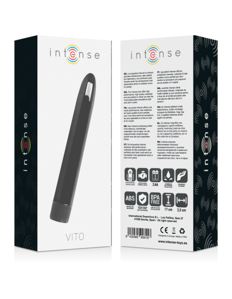 INTENSE - VITO BLACK VIBRATOR