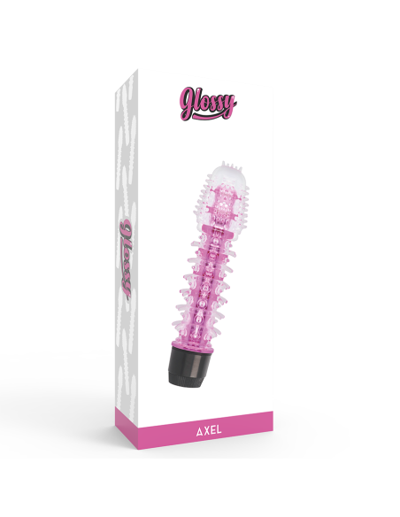 GLOSSY - AXEL VIBRATOR PINK