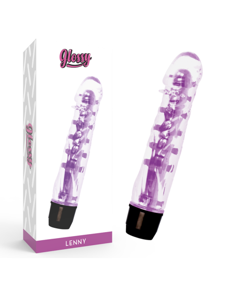 GLOSSY - LENNY VIBRATOR PURPLE