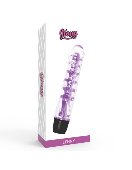 GLOSSY - LENNY VIBRATOR PURPLE