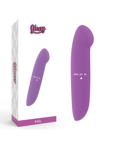 GLOSSY - PHIL VIBRATOR PURPLE