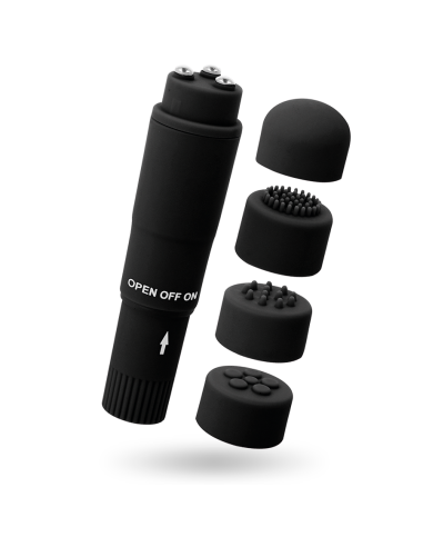 GLOSSY - KURT POCKET MASSAGER BLACK