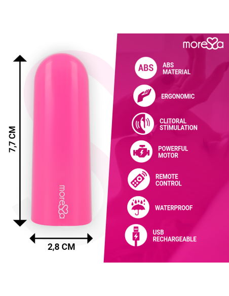 MORESSA - NIX VIBRATOR REMOTE CONTROL PINK