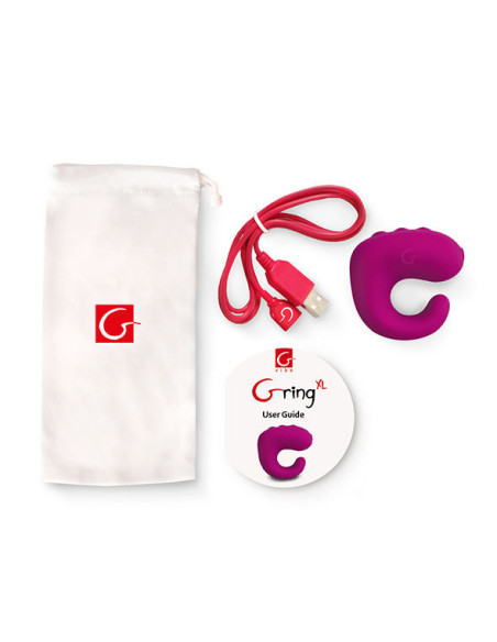 G-VIBE - FUN TOYS GRING VIBRACER ŽIEDAS XL SALDŽIŲJŲ AVIEČIŲ