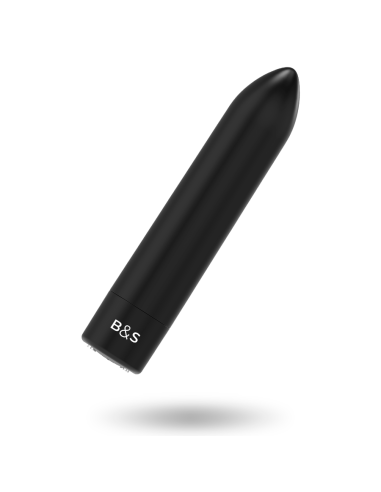 BLACKandSILVER - KERNEX 2 BLACK VIBRATING MAGNETIC BULLET