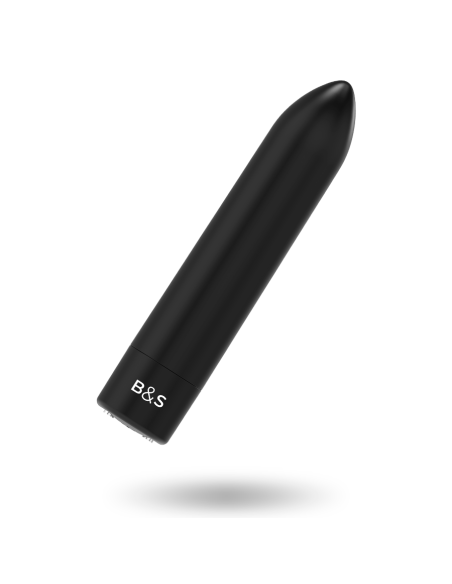 BLACKandSILVER - KERNEX 2 BLACK VIBRATING MAGNETIC BULLET