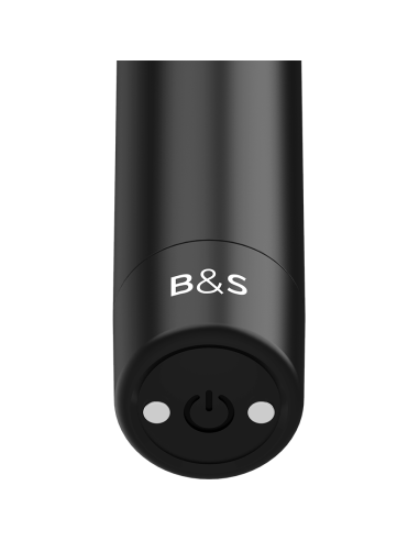 BLACKandSILVER - KERNEX 2 JUODA VIBRUOJANTI MAGNETINĖ KULKA