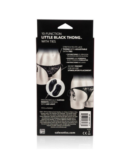 CALEXOTICS - 10 FUNCTION THONG WITH TIES
