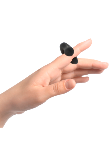 BLACKandSILVER - DUCKYMANIA RECHARGEABLE SILICONE STIMULATING DUCK THIMBLE
