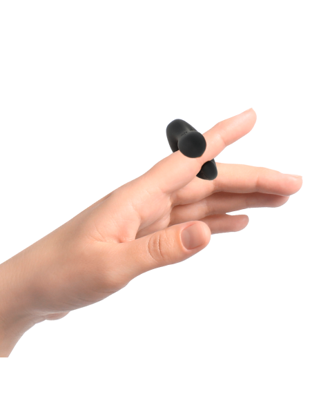 BLACKandSILVER - DUCKYMANIA RECHARGEABLE SILICONE STIMULATING DUCK THIMBLE
