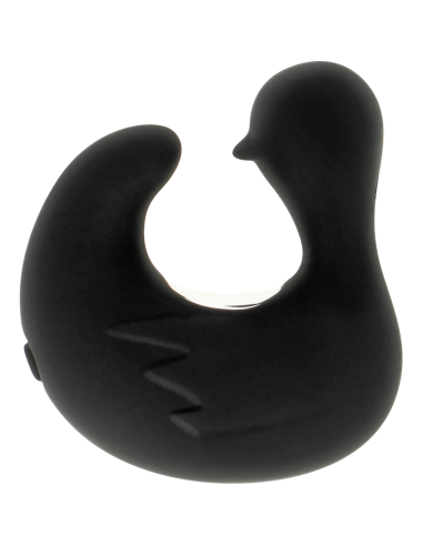 BLACKandSILVER - DUCKYMANIA RECHARGEABLE SILICONE STIMULATING DUCK THIMBLE