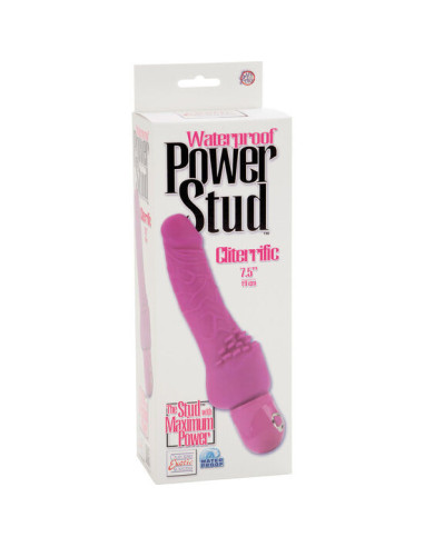 CALEXOTICS - POWER STUD CLITERRIFIC PINK VIBRATOR