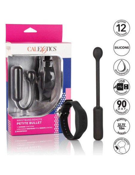CALEXOTICS - WRISTBAND REMOTE PETITE BULLET