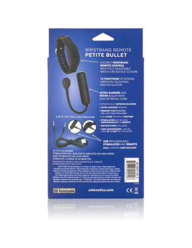 CALEXOTICS - WRISTBAND REMOTE PETITE BULLET