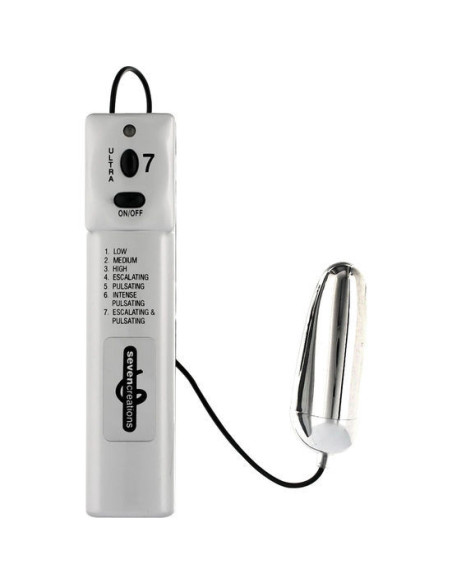 SEVEN CREATIONS - ULTRA 7 VECTOR VIBRATING EGG