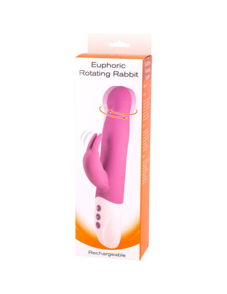 SEVEN CREATIONS - EUPHORIC BUNNY VIBRATOR WITH LILAC ROTATION
