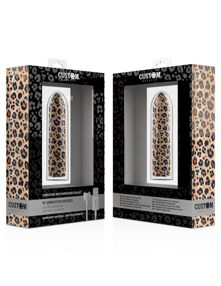 CUSTOM BULLETS - LEOPARD MAGNETIC 10 INTENSYVUMŲ