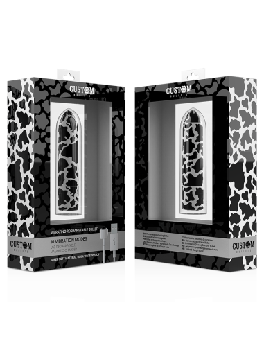 CUSTOM BULLETS - RECHARGEABLE COW MAGNETIC 10 INTENSITIES