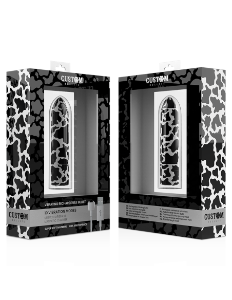 CUSTOM BULLETS - įkraunamos „Carv Magnetic“, 10 intensyvumo