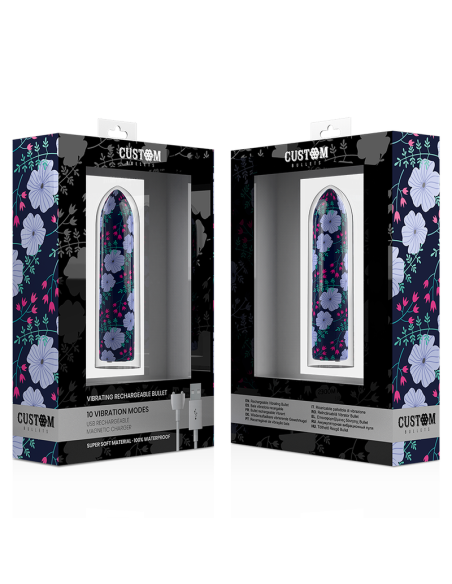 CUSTOM BULLETS - SPRING MAGNETIC BULLET 10 INTENSITIES