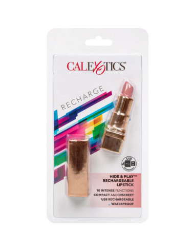 CALEXOTICS - BALA RECHARGEABLE LIPSTICK HIDE and PLAY SOFT PINK